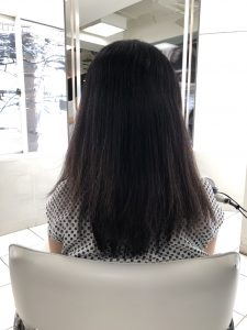50代女性髪質改善トリートメント前アンケート